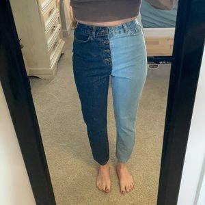 NEVER WORN DUAL TONE JEANS